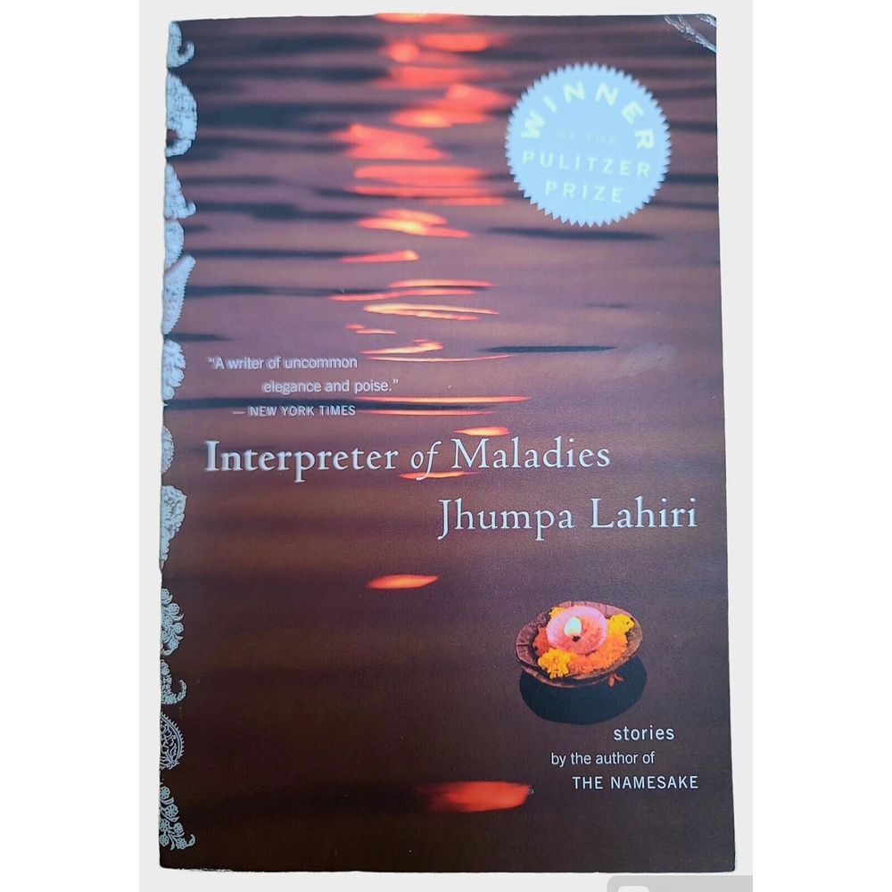 Interpreter of Maladies by Jhumpa Lahiri Paperback Author Of Namesake